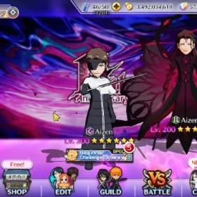 ブリーチブレイブソウル Global |1,3M BP+57K Orb|2 MT|End Game|Byakuya,Rukia TYBW26|Aizen,Grimmjow 11th|Ichigo 10th,Renewed|Gremmy 9th|KlabID| BBS1081B