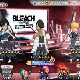 ブリーチブレイブソウル Global|1,3M BP+1MT|Fresh Story|4K BSA+9K PAccTicket|Bambietta,Shuhei,Gremmy,Robert TYBW26|Ichigo TYBW:Refined|KlabID| BBS1136B
