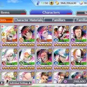 ブリーチブレイブソウル Global|30 Orbs|Fresh All Story|TYBW26 Robert,Gremmy,New Ichigo,Renewd Aizen,Crescent White,2 9th,Etc|3,9K AccTic|Klab ID|BBS3042