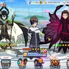 ブリーチブレイブソウル Global |1,3M BP+58K Orb|1 MT| End Game | Aizen TYBW26| Aizen,Ulquiorra 11th |Rukia,Ichigo 10th|Ichigo Renewed |KlabID| BBS1077B