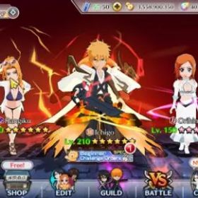 ブリーチブレイブソウル Global| 761K BP+40K Orb | Mid Game | 9K AccTicket | Shusei,Kensei,Aizen TYBW26 |Ichigo TYBW:Refined | KlabID |Check SS BBS1132B