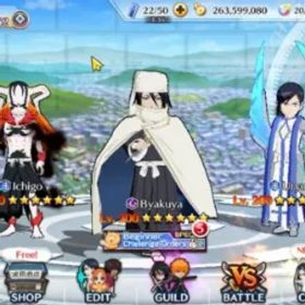 ブリーチブレイブソウル Global | 91K BP+20K Orb | Fresh Story | Byakuya TYBW26,Ichigo Crescent Veil,Uryu 7th | Yumichika TMV |KlabID|Check SS BBS1075B