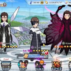 ブリーチブレイブソウル Global |1,3M BP+58K Orb|1 MT| End Game | Aizen TYBW26| Aizen,Ulquiorra 11th |Ichigo 10th|Ichigo,Aizen Renewed |KlabID| BBS1078B