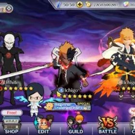 ブリーチブレイブソウル Global|1,2M BP,10K Orb+1MT|5K BSAcc+8K PremAcc Ticket|Byakuya,Ichigo,Yukio,Riruka TYBW26|Aizen,Ulquiorra 11th|KlabID|BBS1001B