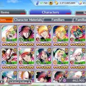 ブリーチブレイブソウル Global|41K Orbs|Available All Story|TYBW RefVer Ichigo,TYBW26 Gremy,11th Aizen,New Ichigo,etc)|6,8K AccTic|Klab ID|BBS3068
