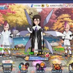 ブリーチブレイブソウル BB12S[GLOBAL SERVER] 9900+COLORFUL TICKETS +15000+ SPIRIT ORBS / 40+OF LV 200 5/6-STAR CHARACTERS
