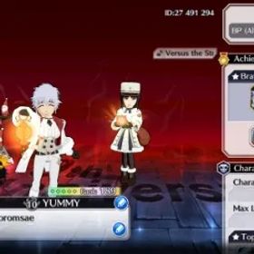 ブリーチブレイブソウル BBS21 Global 259 Six Star Units Mugetsu Ichigo Oh Etsu Retsu Giselle 7 Purple