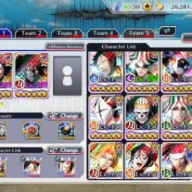 ブリーチブレイブソウル | BLEACH: BRAVE SOULS | CROSS-PLATFORM | VETERAN ENDGAME WHALE ACCOUNT | ❮ 💎 RANK 80 • FULL STORY CLEARED • MASSIVE ROSTER 💎 ❯