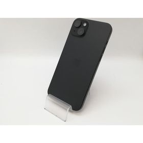 【中古】Apple docomo 【SIMフリー】 iPhone 15 Plus 128GB ブラック MU083J/A【アリオ倉敷】保証期間１ヶ月【ランクC】