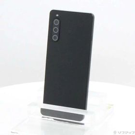 【中古】SONY(ソニー) Xperia 10 V 128GB ブラック SOG11 au SIMフリー 【344-ud】
