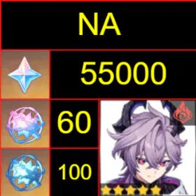 原神 NA|Durin+Primogem:5.5K