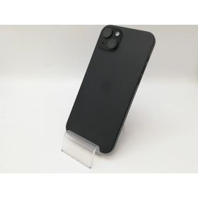 【中古】Apple docomo 【SIMフリー】 iPhone 15 Plus 128GB ブラック MU083J/A【アリオ倉敷】保証期間1ヶ月【ランクC】