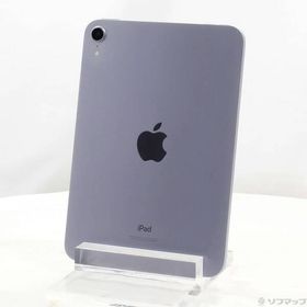〔中古〕Apple(アップル) iPad mini 第6世代 64GB パープル MK7R3J／A Wi-Fi〔344-ud〕
