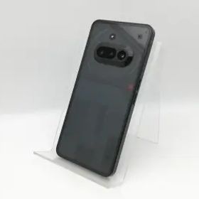 NOTHING 楽天モバイル 【SIMフリー】 Nothing Phone (3a) ブラック 8GB 128GB
