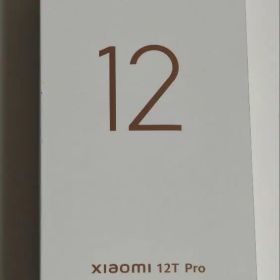 Xiaomi 12T Pro 128GB 日本版 simフリー 純正充電器付属
