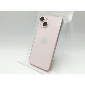 【中古】Apple 国内版 【SIMフリー】 iPhone 13 mini 128GB ピンク MLJF3J/A【吉祥寺】保証期間１週間【ランクC】