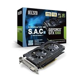 【中古】【39shop】ELSA★GeForce GTX 1060 6GB S.A.C R2 グラフィックスボード VD6415 GD1060-6GERS2（良い）