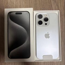 iPhone15Pro ホワイトチタニウム 128gb SIMフリー