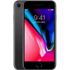 Apple docomo 【SIMロック解除済み】 iPhone 8 64GB スペースグレイ MQ782J/A