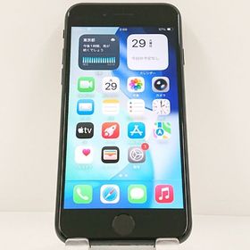 iPhoneSE 第3世代 64GB au ミッドナイト c22901