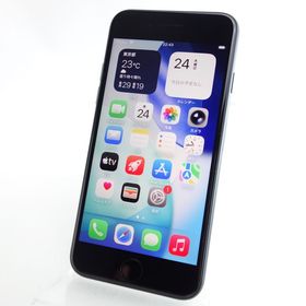 【SIMフリー】iPhoneSE3 64GB ミッドナイト 電池93％ 利用制限〇