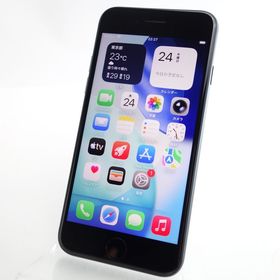 【SIMフリー】iPhoneSE3 64GB ミッドナイト 電池96％ 利用制限〇