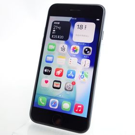 【SIMフリー】iPhoneSE3 64GB ミッドナイト 電池91％ 利用制限〇
