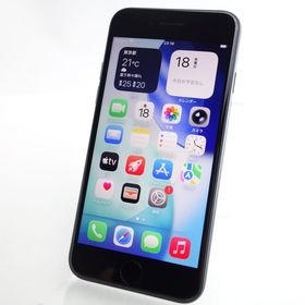 【SIMフリー】iPhoneSE3 64GB ミッドナイト 電池91％ 利用制限〇