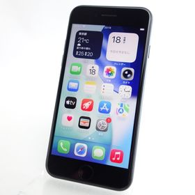 【SIMフリー】iPhoneSE3 64GB ミッドナイト 電池89％ 利用制限〇