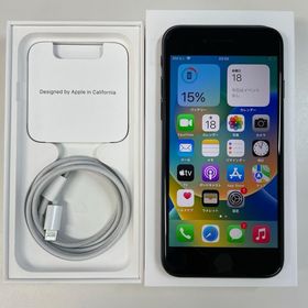★利用制限〇★ iPhone SE(第3世代) 64GB ミッドナイト SIMロック解除済