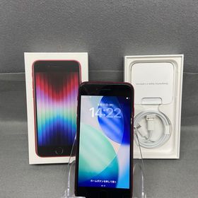 美品 国内版 SIMフリー iPhoneSE第３世代 128GB レッド色