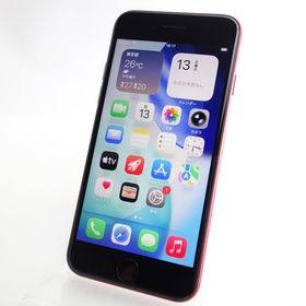 【SIMフリー】iPhoneSE3 64GB レッド 電池89％ 利用制限〇