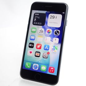 【SIMフリー】iPhoneSE3 64GB ミッドナイト 電池97％ 利用制限〇