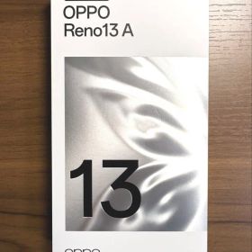 新品未使用 OPPO Reno13 A チャコールグレー