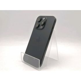 【中古】Apple 国内版 【SIMフリー】 iPhone 16 Pro 128GB ブラックチタニウム MYMV3J/A【ECセンター】保証期間１ヶ月【ランクB】