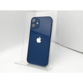 【中古】Apple 国内版 【SIMフリー】 iPhone 12 mini 128GB ブルー MGDP3J/A【中野】保証期間１ヶ月【ランクC】