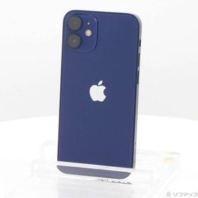 〔中古〕Apple(アップル) iPhone12 mini 128GB ブルー MGDP3J／A SIMフリー〔348-ud〕