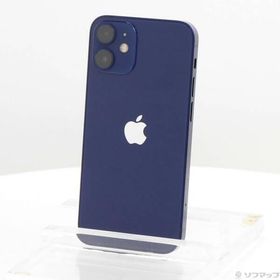 〔中古〕Apple(アップル) iPhone12 mini 128GB ブルー MGDP3J／A SIMフリー〔377-ud〕