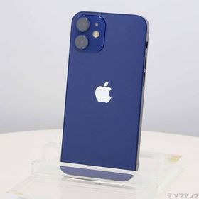 〔中古〕Apple(アップル) iPhone12 mini 128GB ブルー MGDP3J／A SIMフリー〔269-ud〕