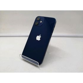 【中古】Apple docomo 【SIMロック解除済み】 iPhone 12 mini 128GB ブルー MGDP3J/A【札幌】保証期間１ヶ月【ランクC】