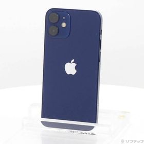 〔中古〕Apple(アップル) iPhone12 mini 128GB ブルー MGDP3J／A SIMフリー〔348-ud〕