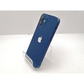【中古】Apple 国内版 【SIMフリー】 iPhone 12 mini 128GB ブルー MGDP3J/A【新宿東口】保証期間１ヶ月【ランクB】