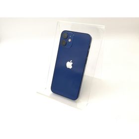【中古】Apple docomo 【SIMロック解除済み】 iPhone 12 mini 128GB ブルー MGDP3J/A【秋葉4号】保証期間１ヶ月【ランクA】