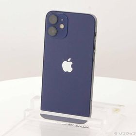 〔中古〕Apple(アップル) iPhone12 mini 128GB ブルー NGDP3J／A au〔262-ud〕
