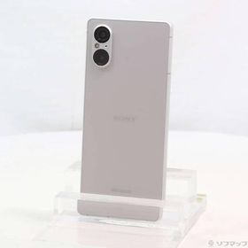 〔中古〕SONY(ソニー) Xperia 5 V 128GB プラチナシルバー SO-53D docomo SIMフリー〔258-ud〕