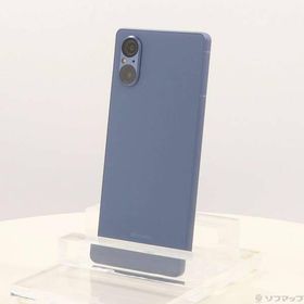 〔中古〕SONY(ソニー) Xperia 5 V 128GB ブルー SO-53D docomo SIMフリー〔344-ud〕