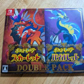 【最安値】ポケットモンスター スカーレット & バイオレット ダブルパック ポケットモンスター スカーレット・バイオレット ダブルパック Switch
