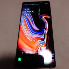 Samsung Galaxy Note9 ブラック 本体 au