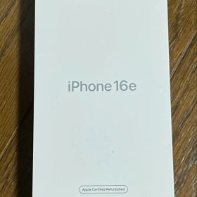 iPhone 16e 128GB ホワイト 本体 新品未開封 Apple