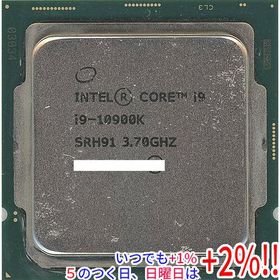 【中古】Core i9 10900K 3.7GHz LGA1200 SRH91【いつでも+1％！5のつく日と日曜日は+2%！】 爆買